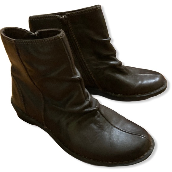 clarks bendables women's nikki tea ankle boots